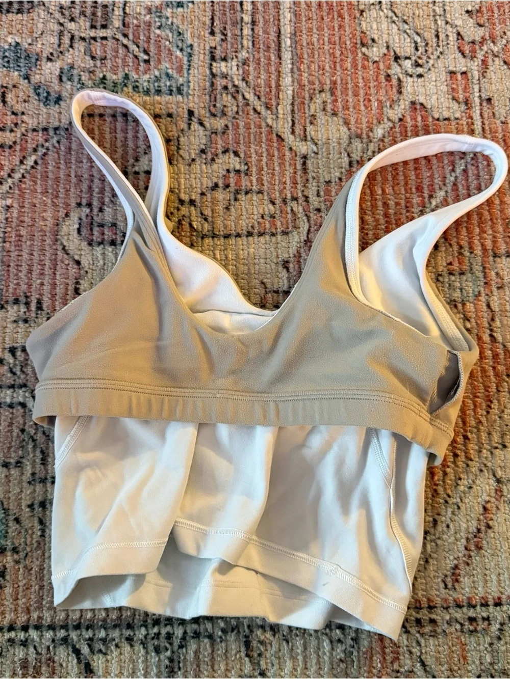 lululemon athletica align tank top in white  size 2 or 4, I cannot remember